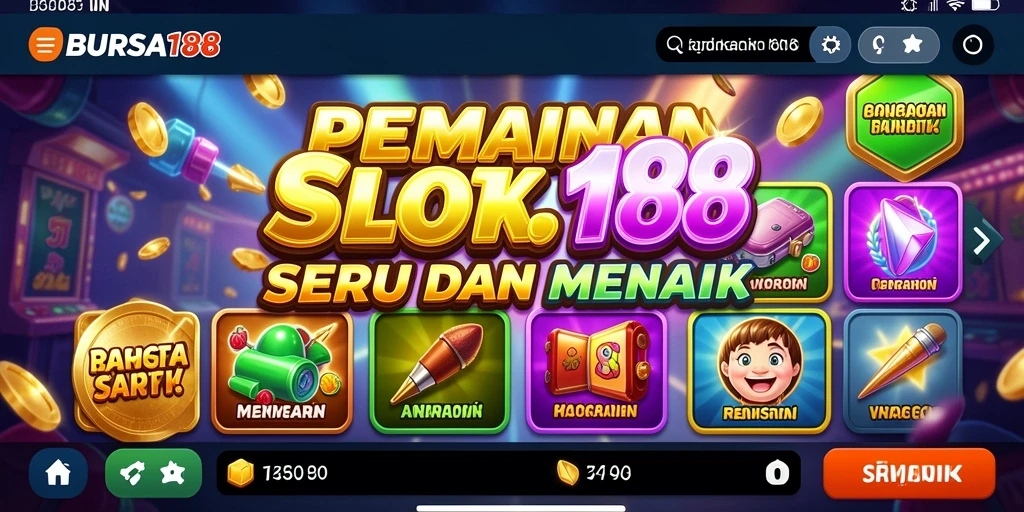 Gameplay BURSA188 yang menampilkan keseruan slot.