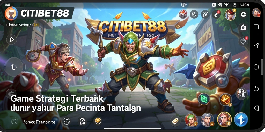 Tampilan gameplay CITIBET88 yang menantang dan menarik.