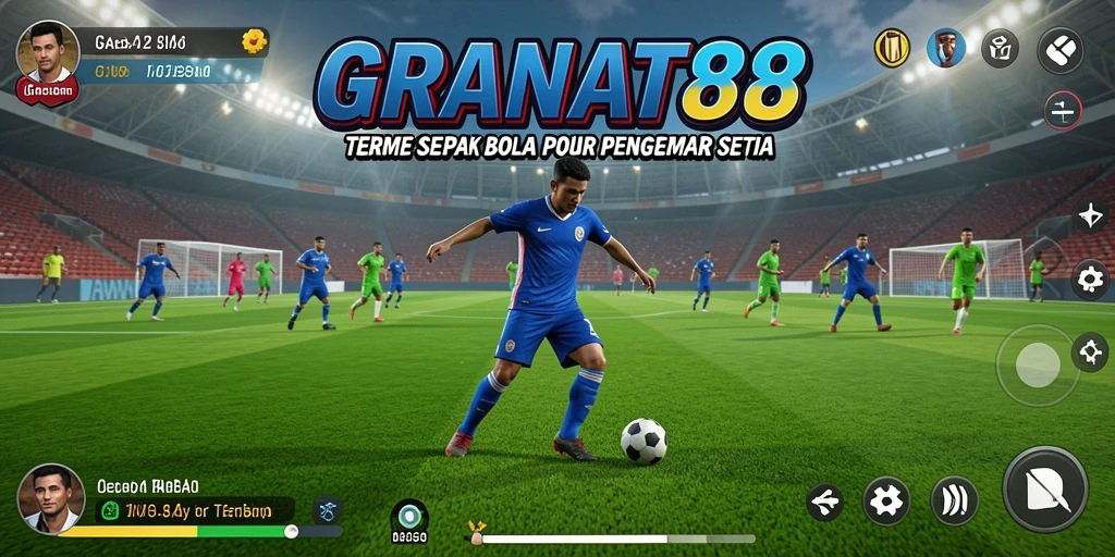 Tampilan gameplay seru dari GRANAT88 saat bertanding.
