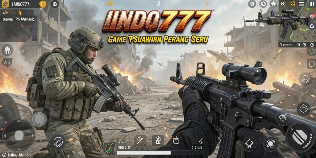 Gameplay seru TPS di INDO777 dengan pertarungan intens.