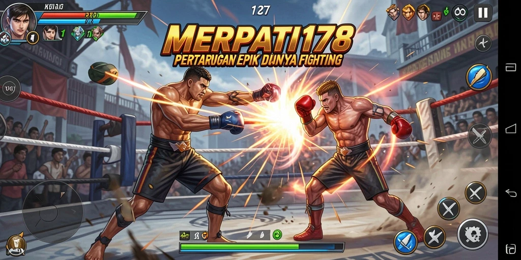 Gameplay seru dengan karakter Fighting yang dinamis.